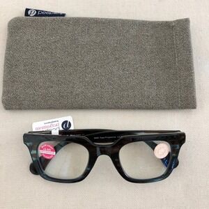 New Teal Peepers Progressive blue light filter readers  +2.00 & case